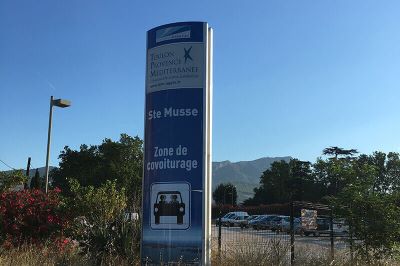 Parking de covoiturage