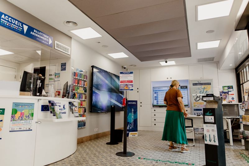 accueil commercial Maison de la Mobilité 