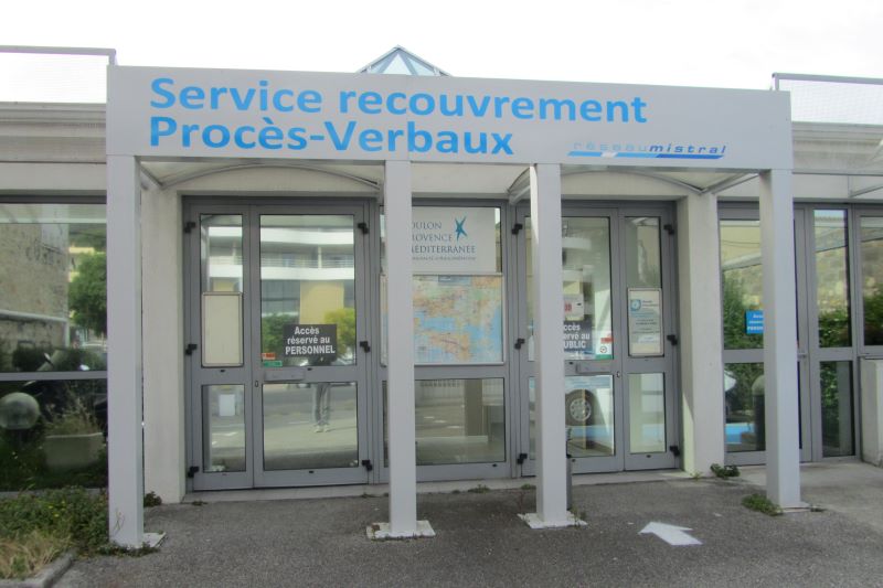 Service recouvrement PV